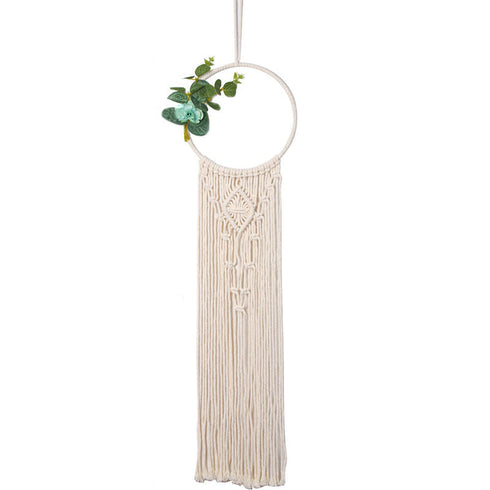 **Tapiz Bohemio Simple Hecho a Mano – Tejido Decorativo para Hogar, Sala de Estar y Tienda